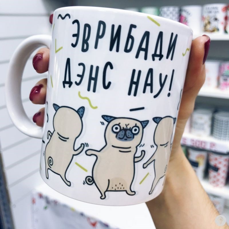 Кружка FanStuff Эврибади денс нау
