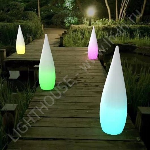 Светящаяся LED капля Lo RGB Accum (под заказ)