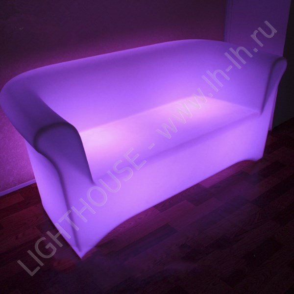 Светящаяся LED софа Romagne RGB Accum (под заказ)