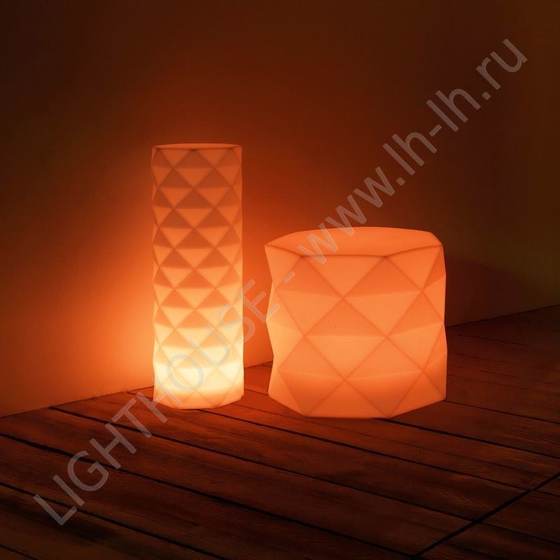 Светящееся LED кашпо Rosnay RGB Accum (под заказ)