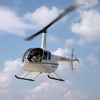Полет на вертолете Robinson R44