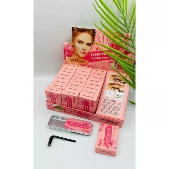 Стайлинг-мыло для бровей Kiss Beauty 3D Eyebrow Styling Soap
