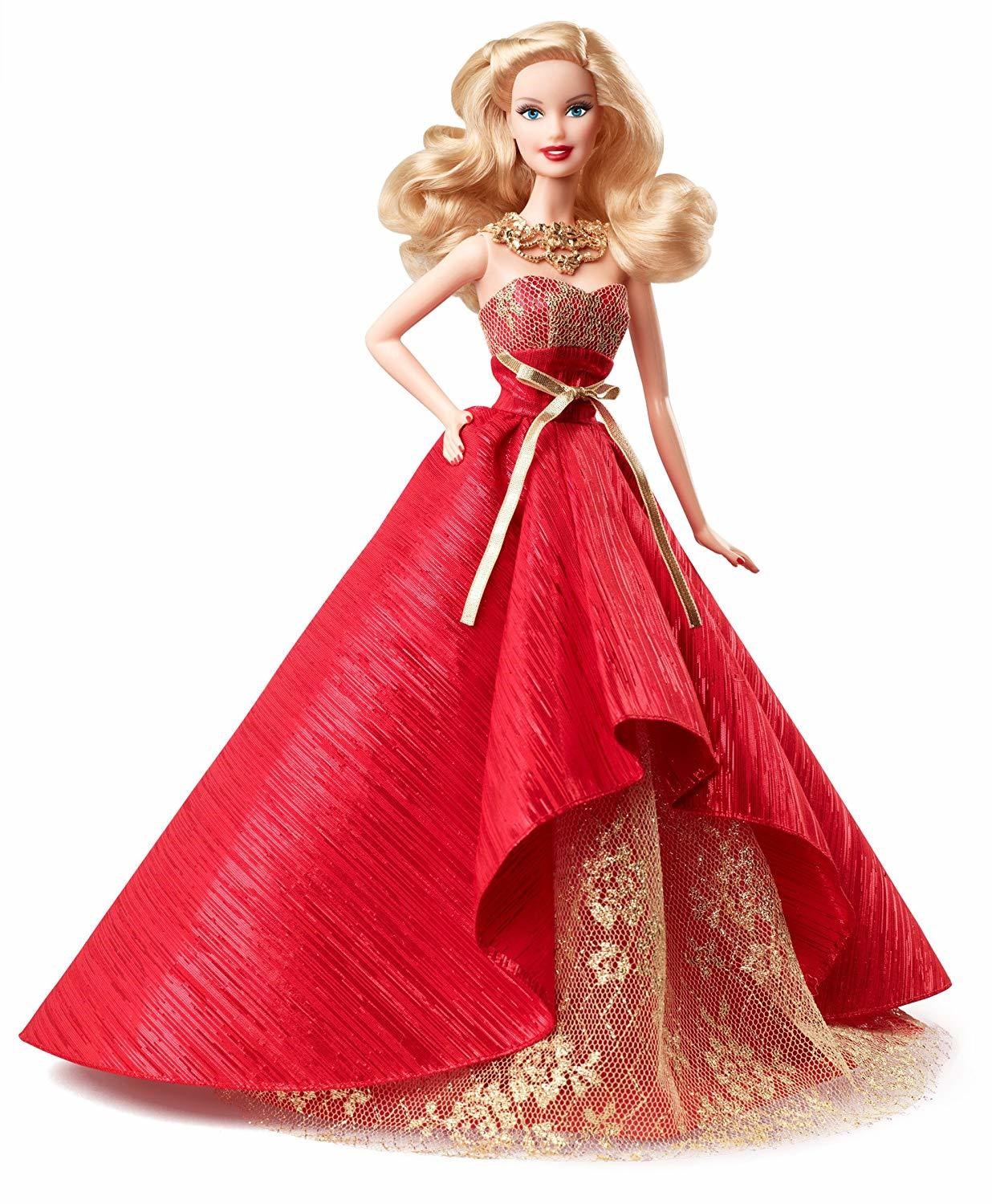 Коллекционная кукла Barbie Holiday 2014