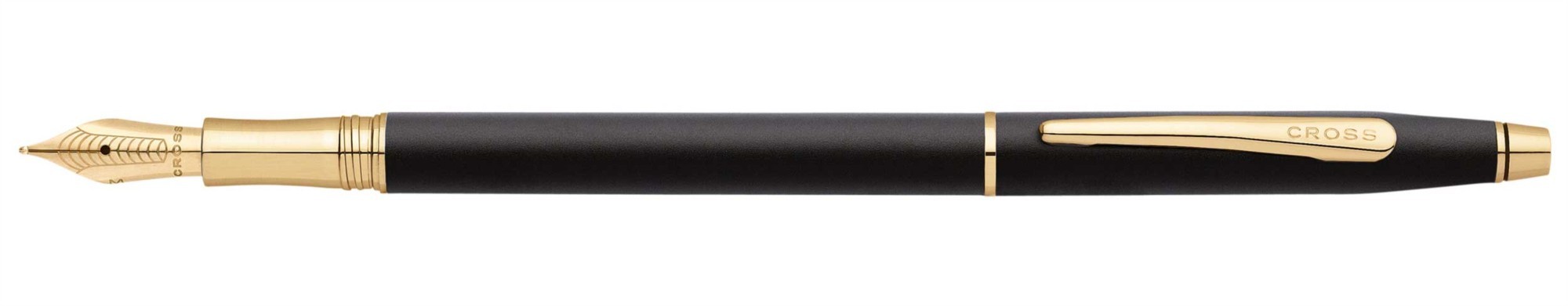 Перьевая ручка Cross Century Classic Matte Black GT M