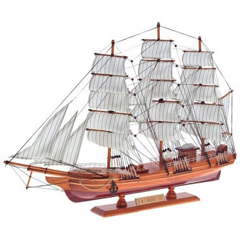Декоративная модель корабля HMS Bounty (высота 60 см)