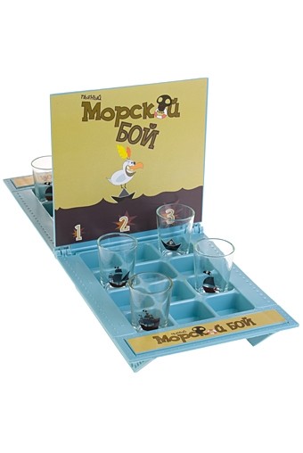 Настольная развлекательная игра Пьяный морской бой