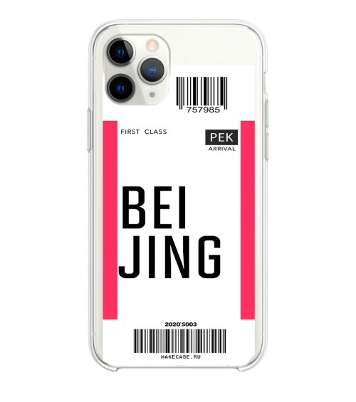 Чехол для iPhone One-way Ticket #3