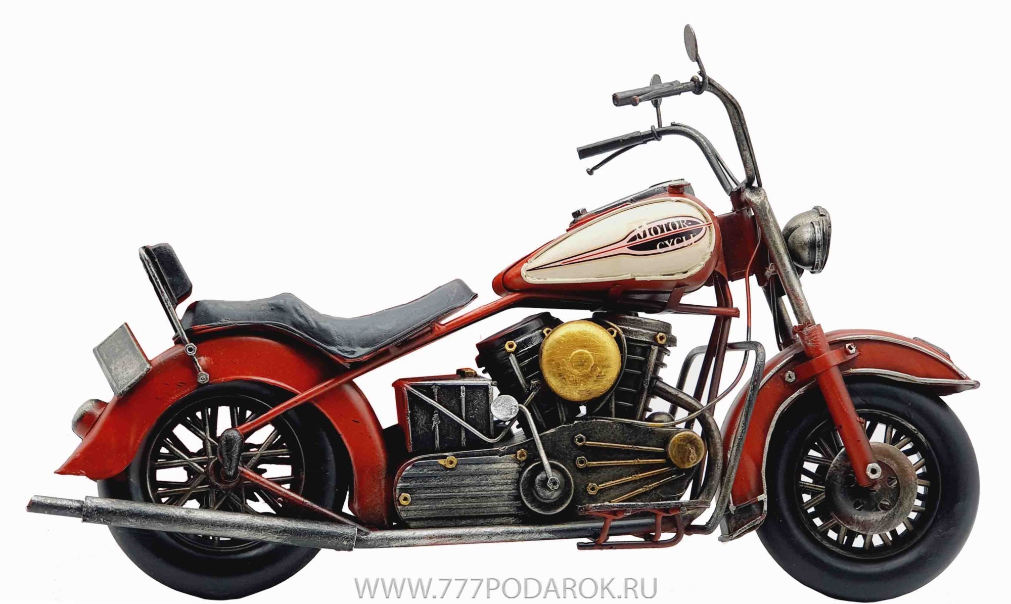 Модель мотоцикла HARLEY-DAVIDSON 1988, металл, 36 см