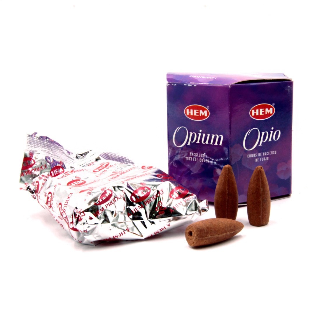 Благовония пуля Back Flow K-HEM-05 Opium Опиум