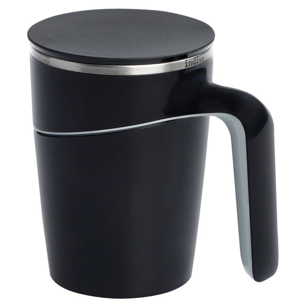 Черная термокружка fixMug
