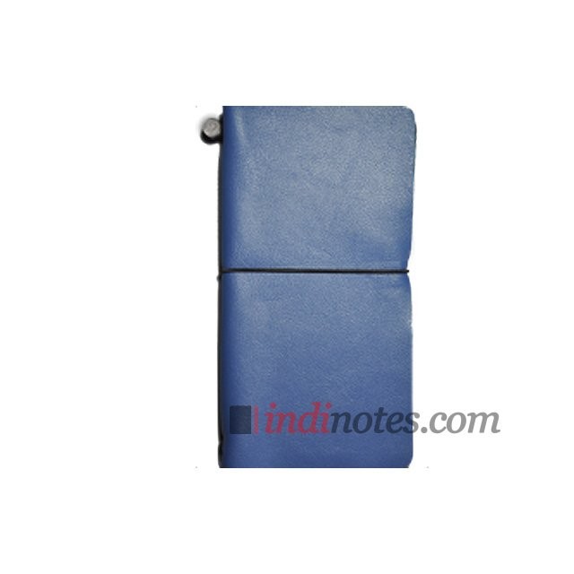 Кожаный ежедневник Road Diary Blue