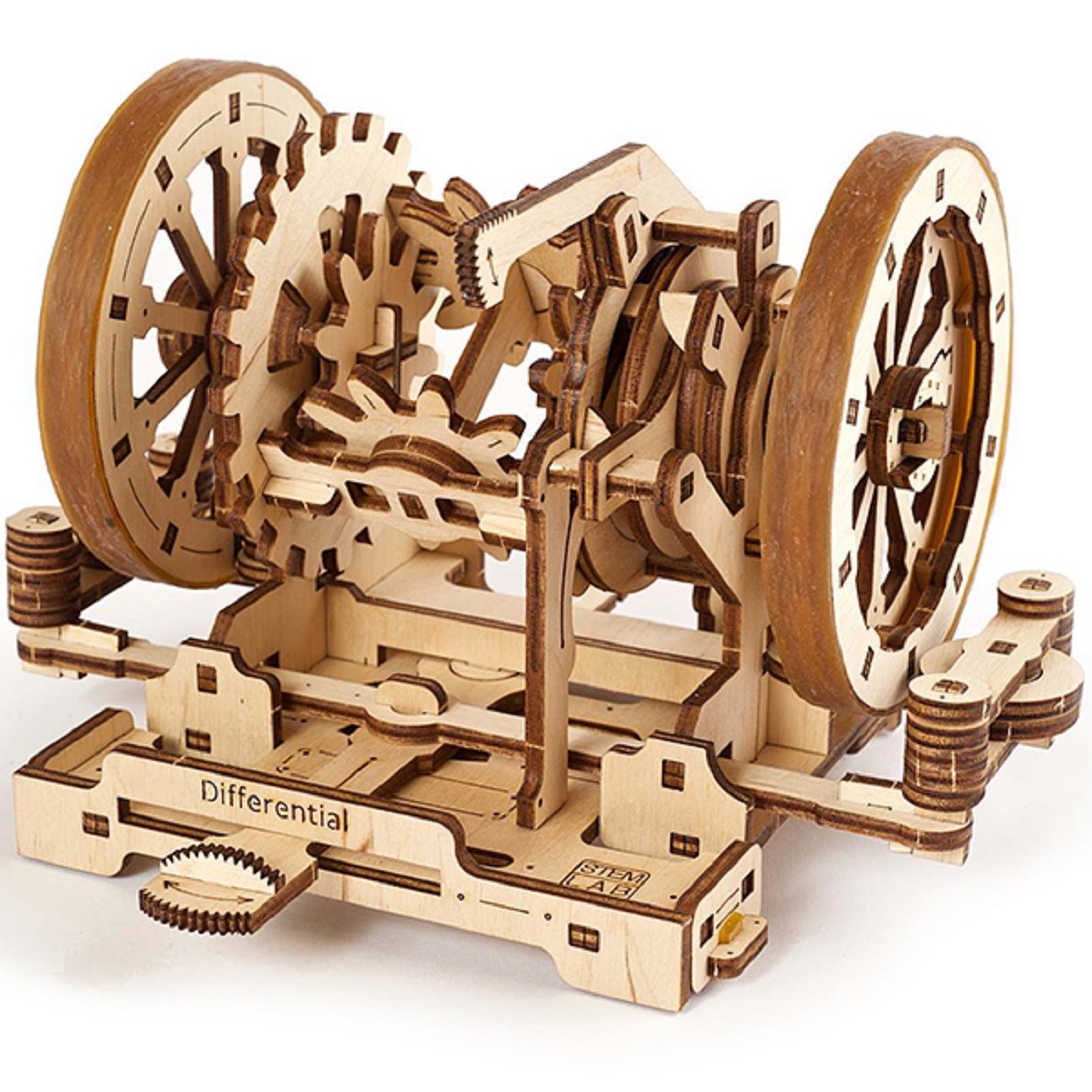 Сборная модель Ugears Дифференциал STEM
