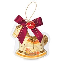 Елочная игрушка из шоколада «Лошадка»
