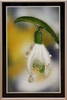 Картина Swarovski Подснежник