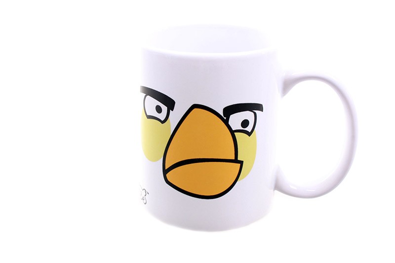 Кружка Angry Birds, белая птица