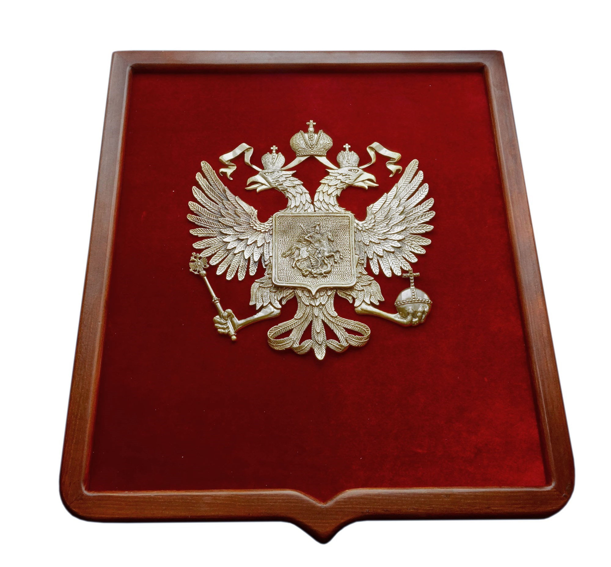 Панно Герб России с геральдической рамкой