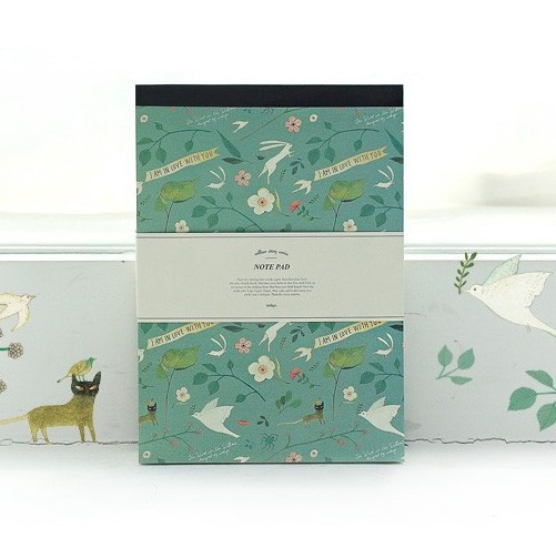 Блокнот Willow Story (цвет mint)