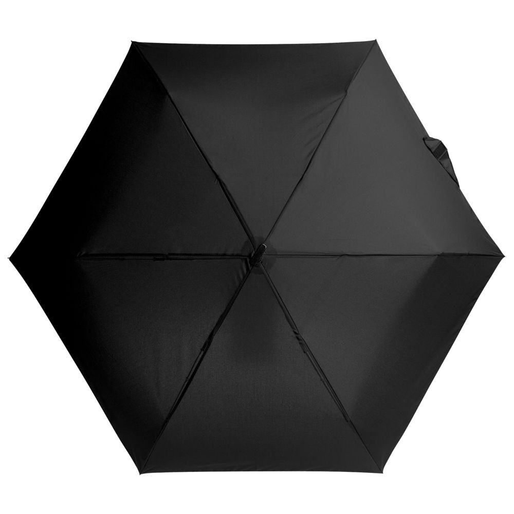 Черный складной зонт Unit Slim