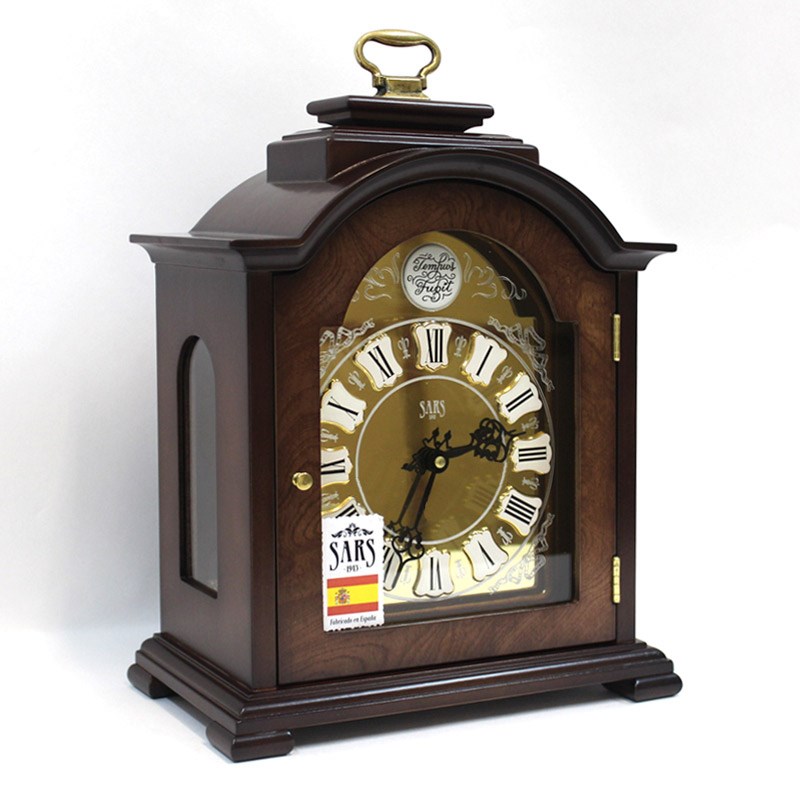 Настольные кварцевые часы 0092-15 Dark Walnut