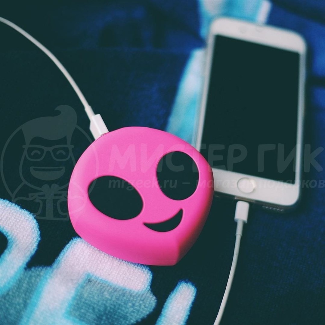 Внешний аккумулятор Emoji Инопланетянин