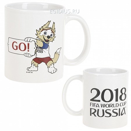 Керамическая кружка Чемпионат Мира FIFA 2018, 330 мл