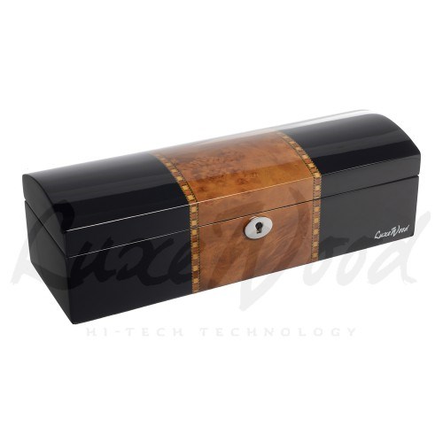 Шкатулка из дерева для хранения 6 часов Luxewood