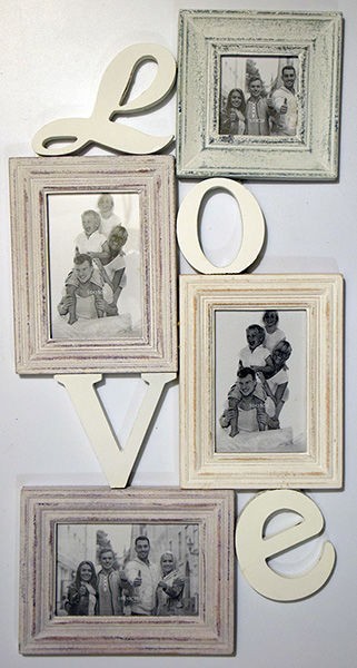 Настольная фоторамка Love