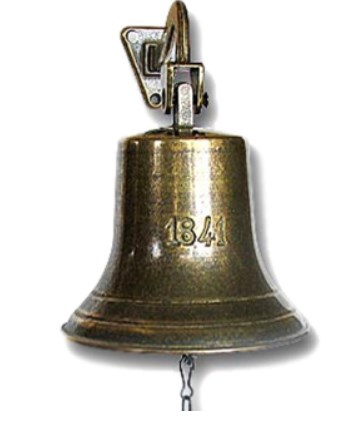 Колокол на кронштейне (рында) 1841