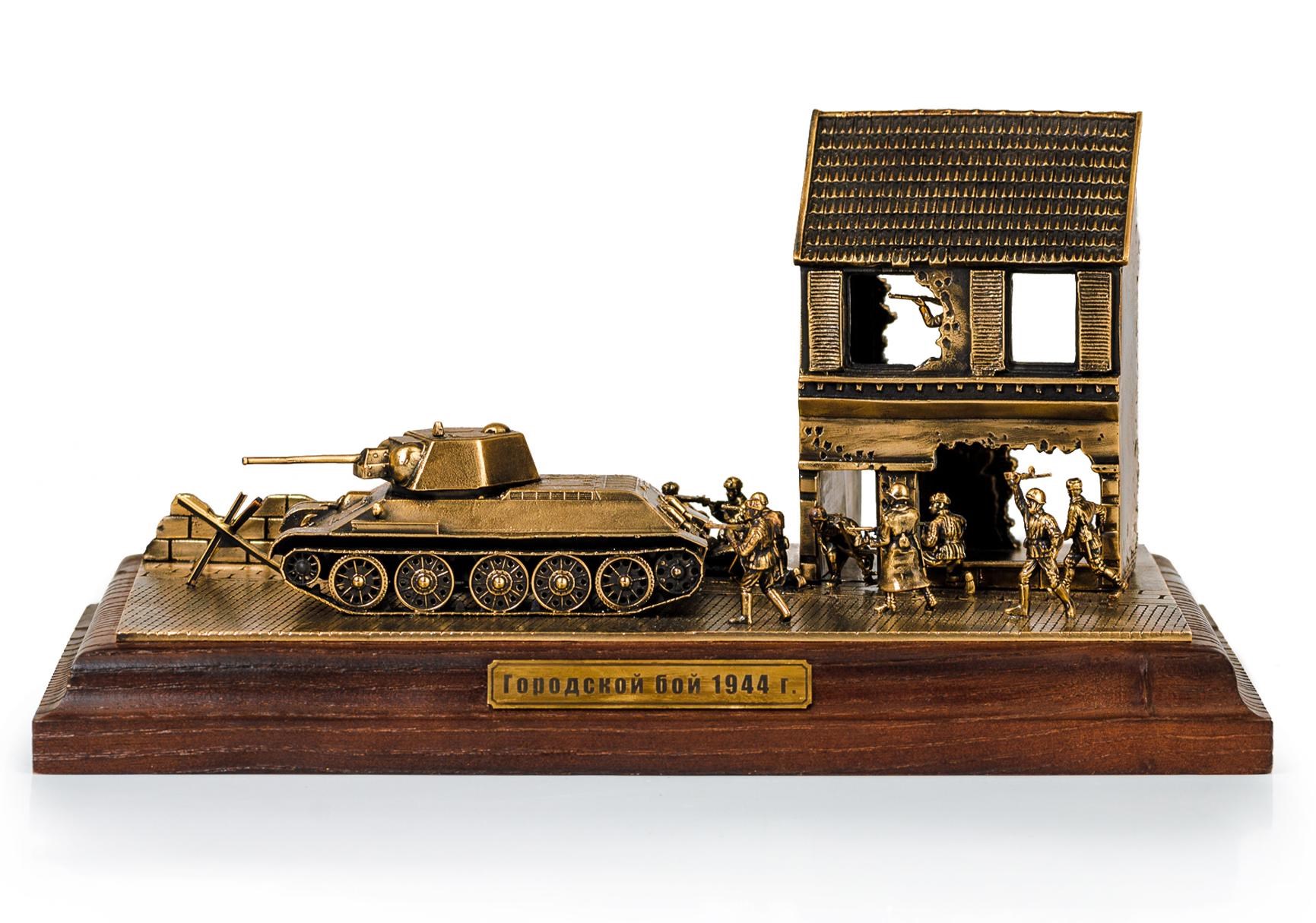 Диорама Городской бой 1944 г. 1/72