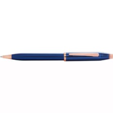 Шариковая Ручка Cross Century II Translucent Cobalt Blue Lacquer AT0082WG-138