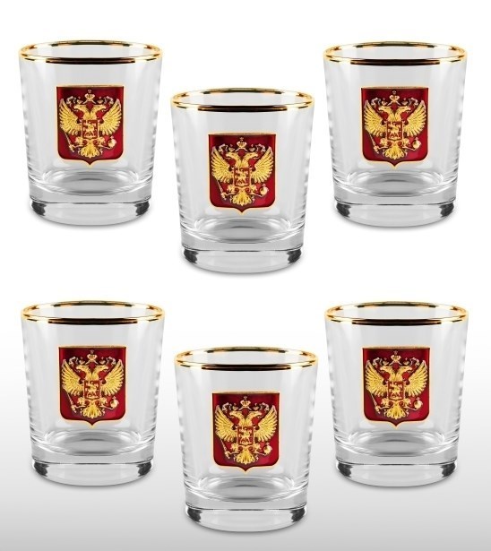 Подарочный набор стаканов для виски «Официальный прием»