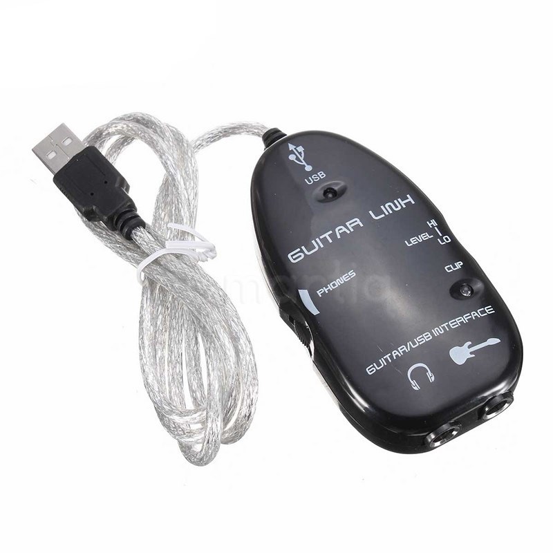 USB адаптер-переходник для подключения электрогитары