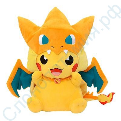 Мягкая игрушка Пикачу, 35 см