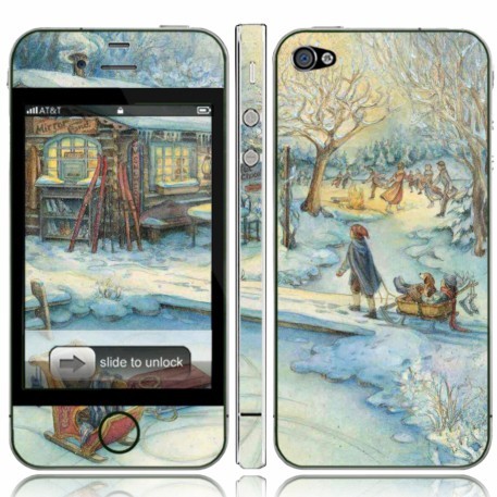 Наклейка на iPhone 4