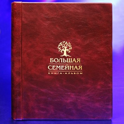 Красная большая семейная книга Классика