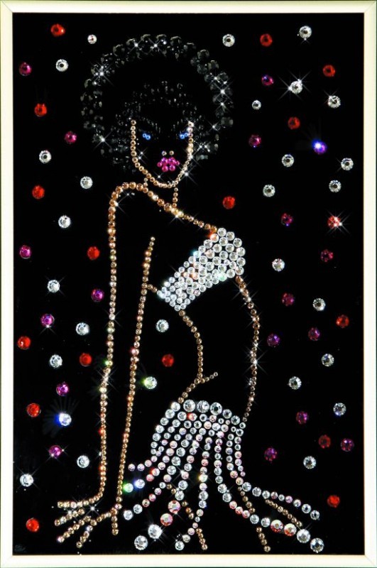 Картина с кристаллами Swarovski Диско