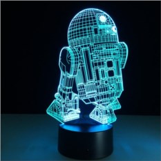 3D-светильник Дрон R2-D2