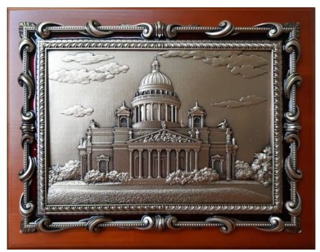 Плакетка Исаакиевский собор