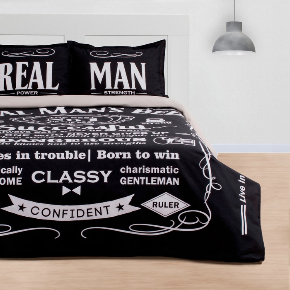 Постельное белье Real Man 1,5 сп