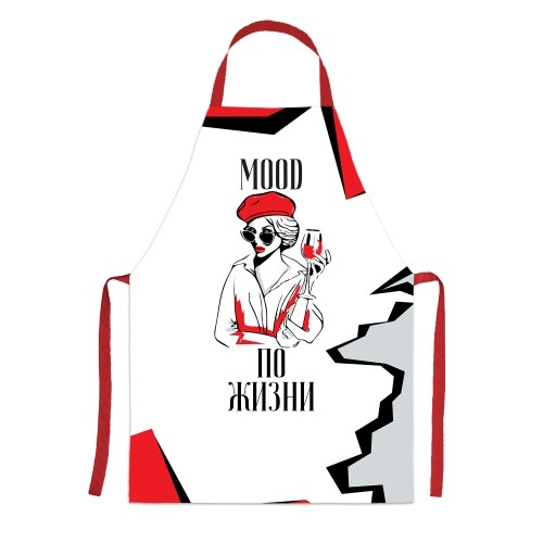 Фартук «Mood по жизни»