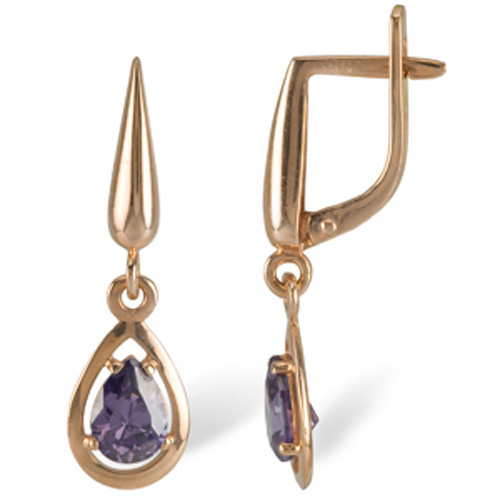 Серьги с кристаллами Swarovski