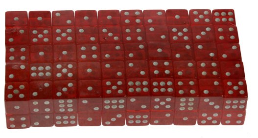 Кубик для игры в кости
