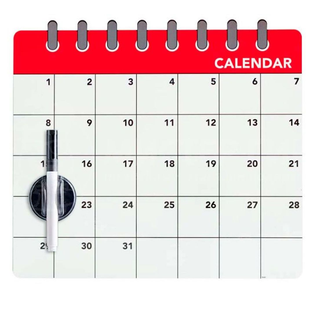 Магнитная доска с маркерами Calendar