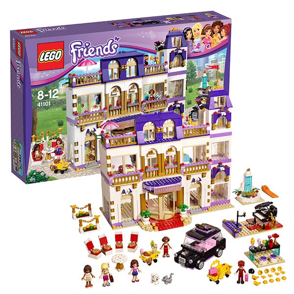 Конструктор Lego Friends Гранд Отель в Хартлейк Сити