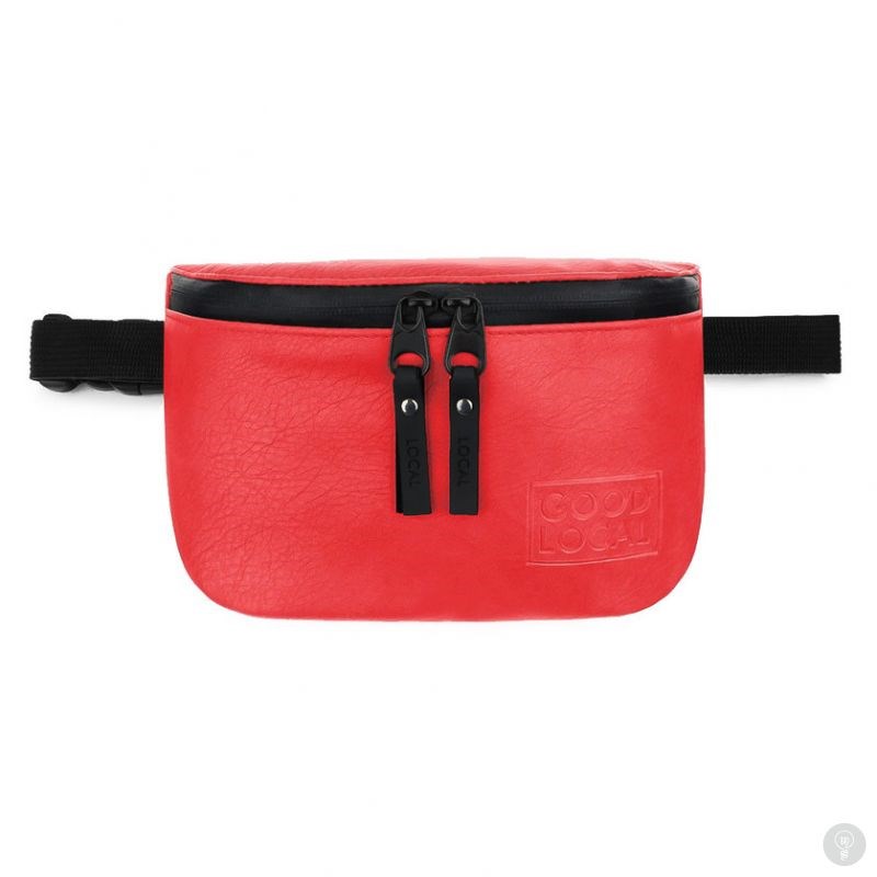 Поясная сумка из экокожи Good Local Banana Eco Red