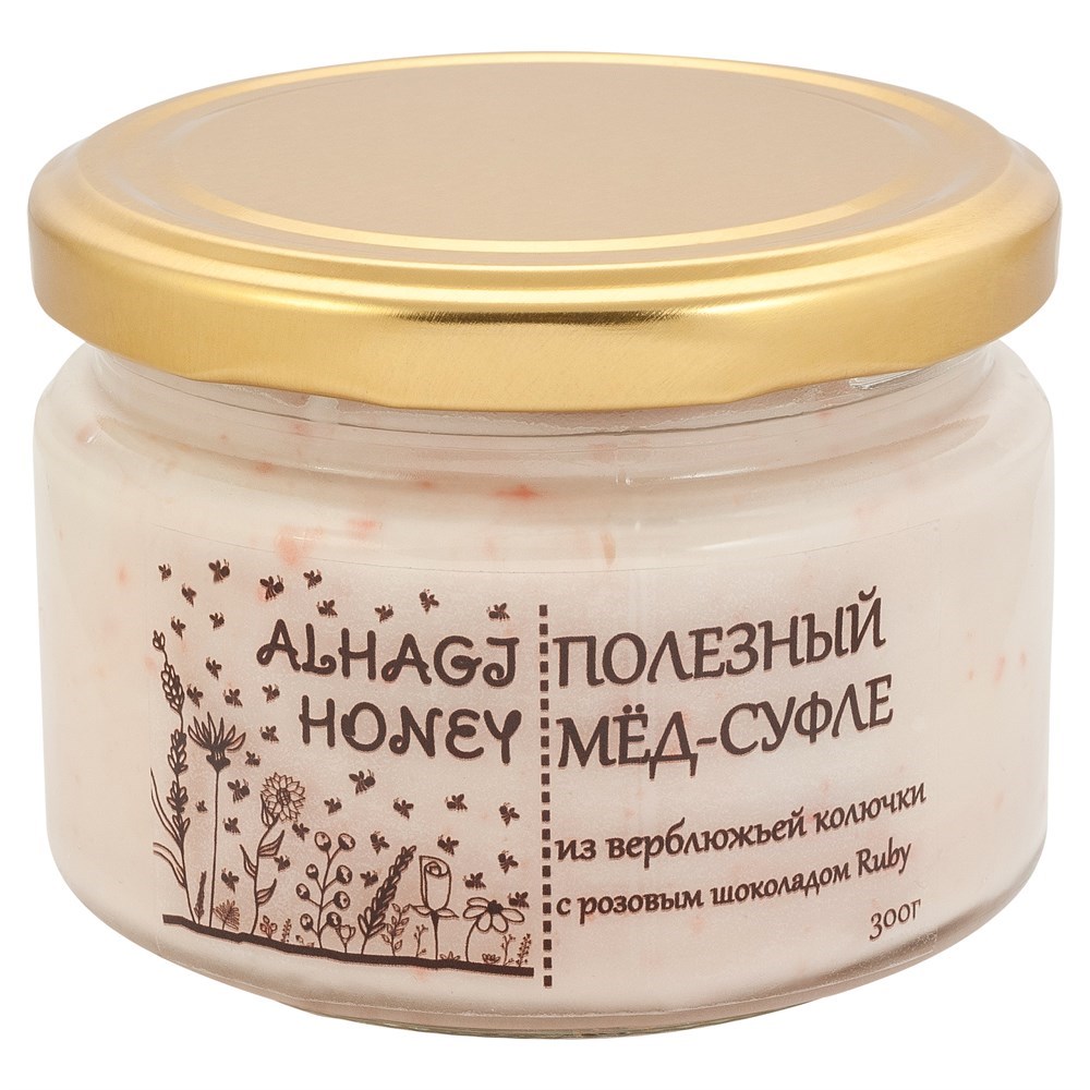 Мёд-суфле с розовым шоколадом Ruby AMG Food (300 г)