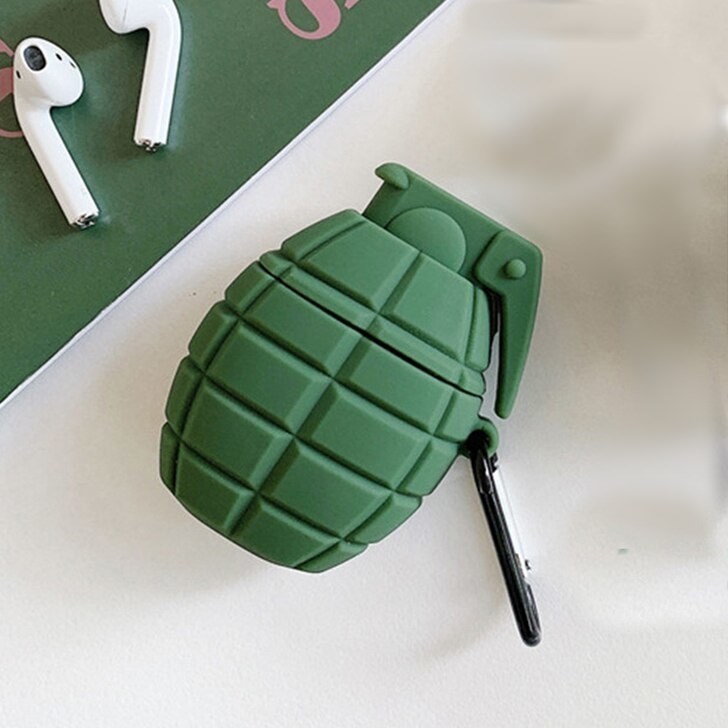 Силиконовый чехол Граната для AirPods 1,2