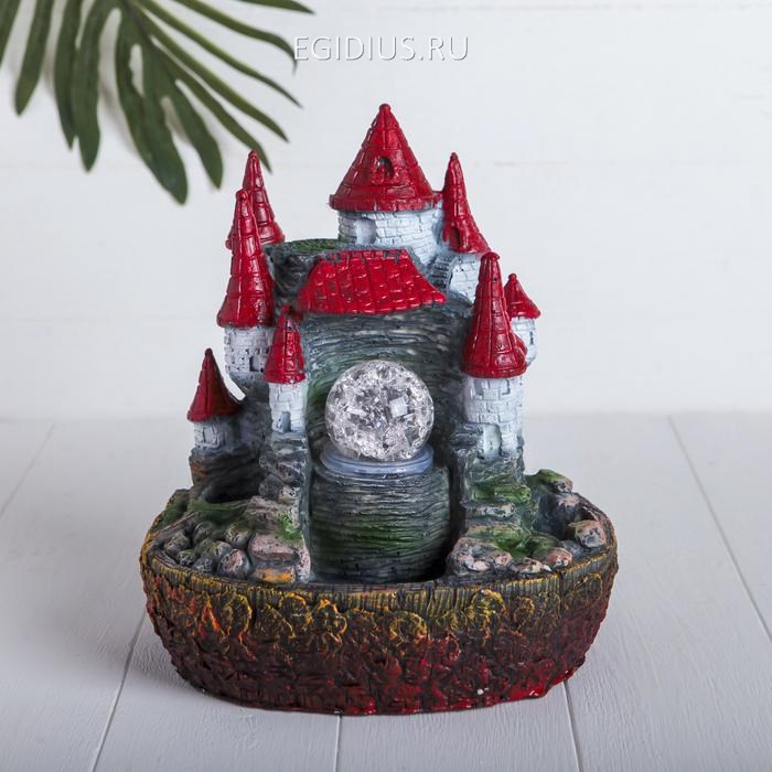 Фонтан Замок рыцарей (с подсветкой)
