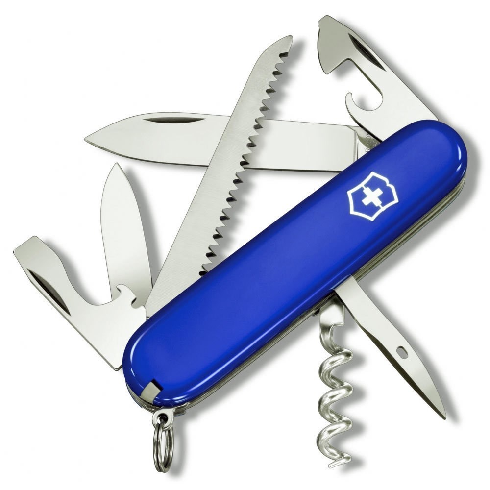 Нож швейцарский Victorinox Camper Blue, 13 функций