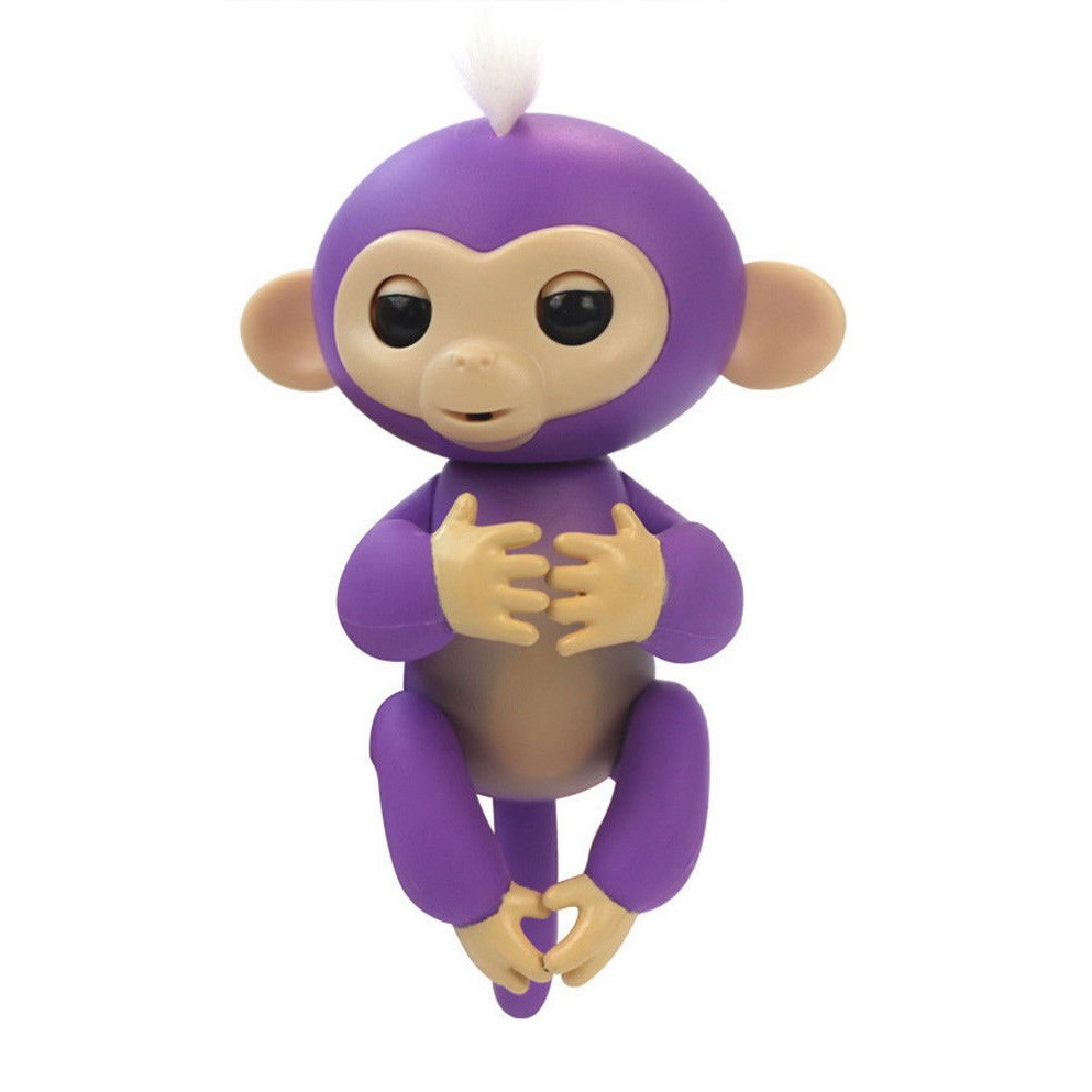 Интерактивная игрушка Fingerlings Baby Monkey, фиолетовый